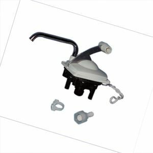 Leisure Components Hand Pump, Low-Boy, Triple Action, Polar White 10-0206 131-4-PW 86-8069