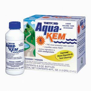 Thetford Aqua-Kem Liquid Holding Tank Deoderant, 8 oz. bottles, 6/pk 13-0106 03106 83-1609