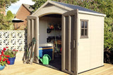 Factor 8 x 6 Shed - Free Assembly + Delivery