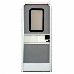 AP Products Entry Door, Radius, 30X72, RH, Polar White 20-4019 015-205998 31-3183