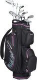 Golf Kalea Complete Golf Set (Dr, 3FW, 5FW, 5H, 6H, 7-PW, SW, Putter, Bag)