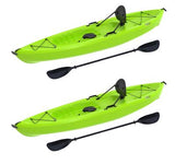 Lifetime Tioga 100 Sit-On-Top Kayak – 2 Pack (Paddles Included) 434