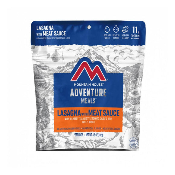 Mountain House Lasagna with Meat Sauce