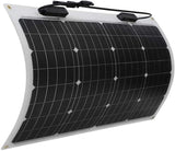 160 Watt 12 Volt Extremely Flexible Monocrystalline Solar Panel – Ultra Lightweight, Ultra Thin, Up to 248 Degree Arc, for RV, Boats, Roofs, Uneven Surfaces