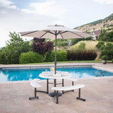 Lifetime 44-Inch Round Picnic Table 300