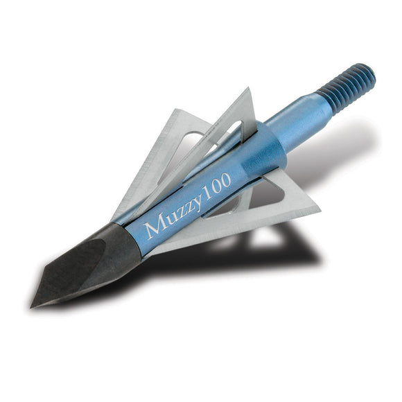 Muzzy 100 Grain 4-Blade Screw-in Broadhead