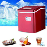 Countertop Ice Maker Portable Ice Making Machine Bullet Ice Cubes Ready in 9 Mins – Makes 33 lbs Ice in 24 hrs – Perfect for Home/Office/Bar,LCD Display