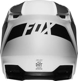 2019 Fox Racing V1 Przm Off-Road Motorcycle Helmet – Black/White / Large