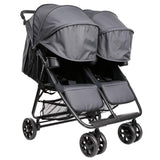 The Twin+ Luxe ( XL2) – Best Double Stroller – Everyday Twin Stroller with Umbrella – UPF 50+ – Tandem Capable