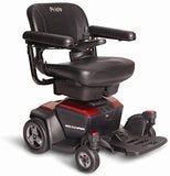 New GO CHAIR Pride Mobility Travel Electric Powerchair + 18AH Batteries Upgrade (Ruby Red)