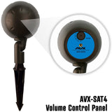 Outdoor Landscape Speakers by AVX Audio (2 Speakers)