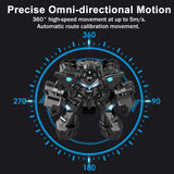 EX – Remote Control Robot, Battle Robot with Man-Machine Synchronization, Precise Omni-Directional Motion, Electronic Scoring System, App-Connected Gaming Robot Compatible with iOS & Android