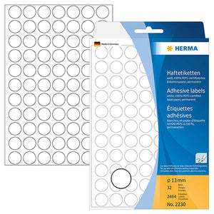 Office Pack Multi-purpose Label Round 13mm (2230)