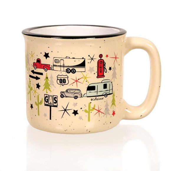 Camp Casual Mug, White