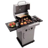 Char-Broil Signature TRU-Infrared 2 Burner Cabinet Gas Grill, 18,000 BTU