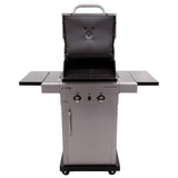 Char-Broil Signature TRU-Infrared 2 Burner Cabinet Gas Grill, 18,000 BTU