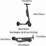 Segway Ninebot ES4 Foldable Electric Kick Scooter with External Battery