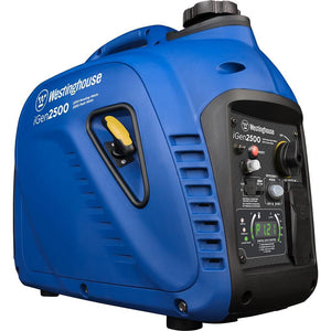 Westinghouse iGen2500 Portable Inverter Generator, 2200 Running Watts/2500 Peak Watts, Gas Powered