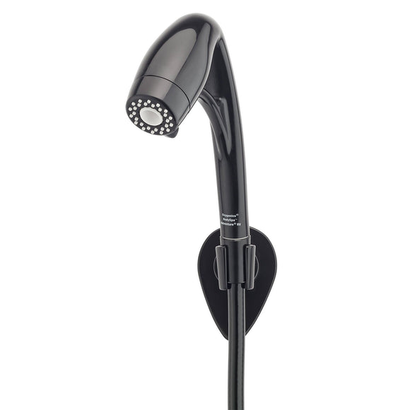 Oxygenics BodySpa Adventure RV Handheld Shower Head Kit, Black