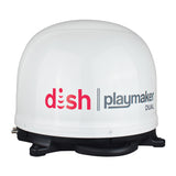 DISH Playmaker Dual Portable Satellite Antenna, White