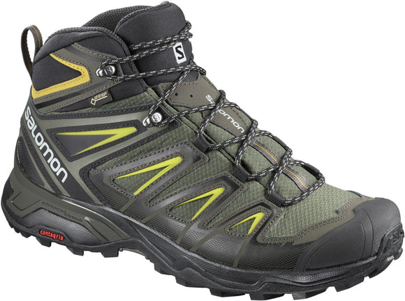 Mens Salomon X Ultra 3 Mid GTRX Hiking Boots