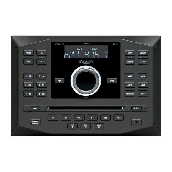 Jensen JWM62A Bluetooth Wall-Mount Stereo