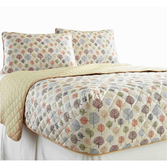 Micro Flannel® RV Bedspread, Short Queen – Tree
