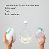 Wearable Double Hands-Free Electric Breast Pump with App – Wireless and Quiet – Generation 3 (24mm)