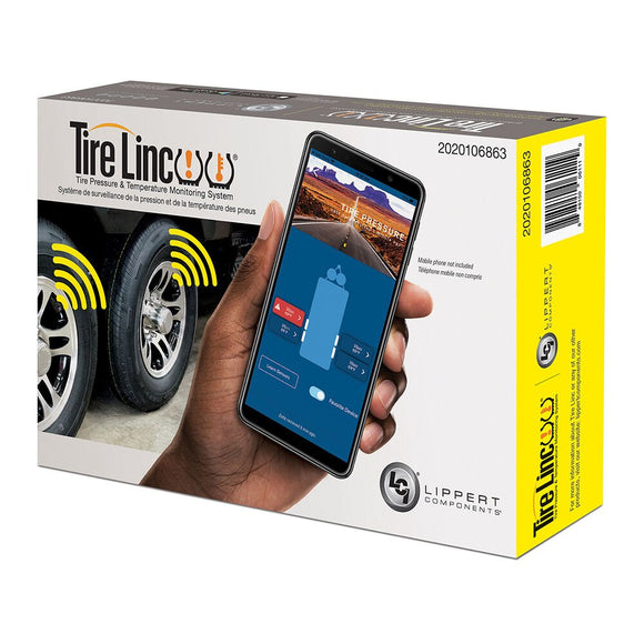 Lippert Tire Linc TPMS Tire Pressure and Temp Monitoring System