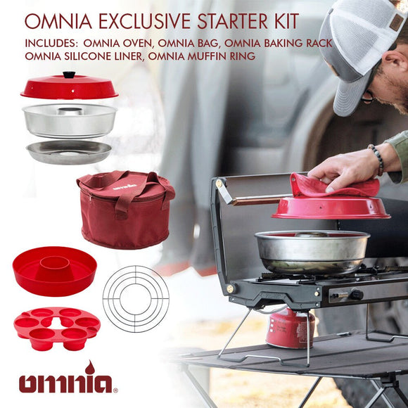 Omnia Stove Top Oven Exclusive Starter Kit