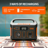 Jackery Explorer 550 Outdoor Portable Power Station and SolarSaga 90-Watt Solar Panel