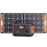 Jackery Explorer 550 Outdoor Portable Power Station and SolarSaga 90-Watt Solar Panel