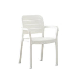 Lima Dining Table 160cm + Tisara Chair Set White