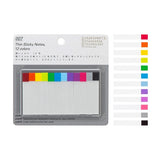 Thin Sticky Notes 12 colors