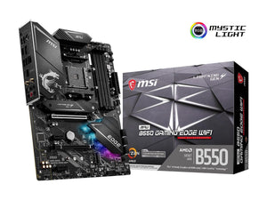 MSI MPG B550 GAMING EDGE WIFI AM4 AMD B550 SATA 6Gb/s ATX AMD Motherboard