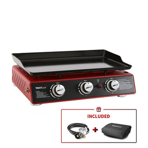 Royal Gourmet Portable 3-Burner Gas Griddle