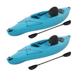 Lifetime Payette 98 Sit-In Kayak – 2 Pack (Paddles Included) 428