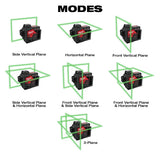 Milwaukee 3632-21 M12 360-Degree 3-Plane Cordless Laser Kit – Green (4 Ah)