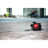 Milwaukee 3632-21 M12 360-Degree 3-Plane Cordless Laser Kit – Green (4 Ah)