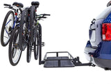 BCCB-1169-4 Steel Basket Cargo Carrier with Bike Rack, Fits 4 Bikes