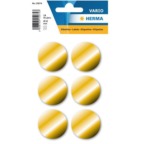 Gold Labels 32mm