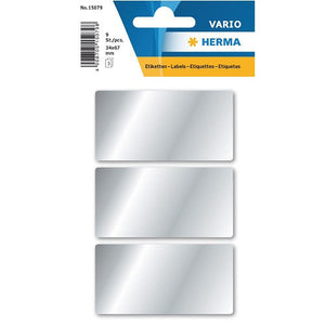 Silver Label 34x67mm