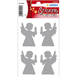 Stickers Angels, Felt Silver (15249)