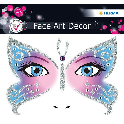 Face Art Sticker Butterfly (15308)