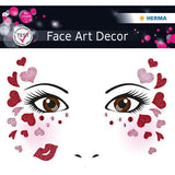 Face Art Sticker Love (15309)