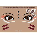 Face Art Stickers Native American (15316)