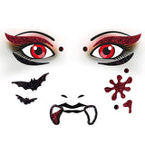 Face Art Stickers Vampire (15318)