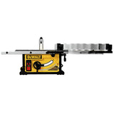 Dewalt DWE7491RS 10 in. 15 Amp  Site-Pro Compact Jobsite Table Saw with Rolling Stand