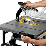 Dewalt DWE7491RS 10 in. 15 Amp  Site-Pro Compact Jobsite Table Saw with Rolling Stand