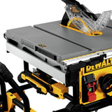 Dewalt DWE7491RS 10 in. 15 Amp  Site-Pro Compact Jobsite Table Saw with Rolling Stand